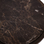 Iota Accent Table Brown Emperador