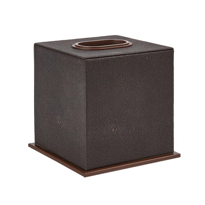 Sophie Paterson Anthracite Shagreen Tissue Box