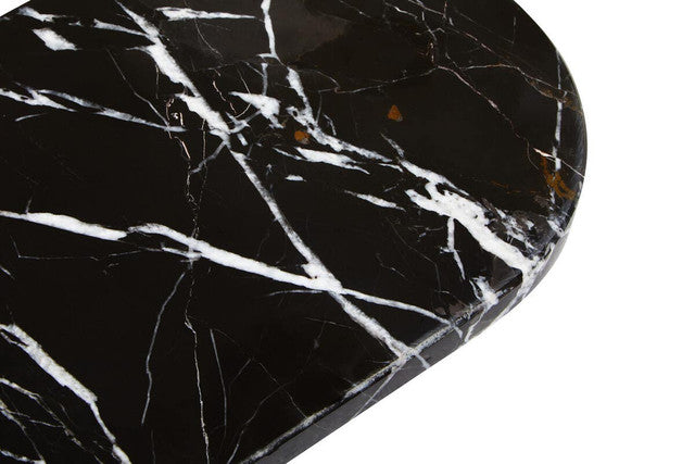Salmo Oval Black Marble Chopping and Serving Board
