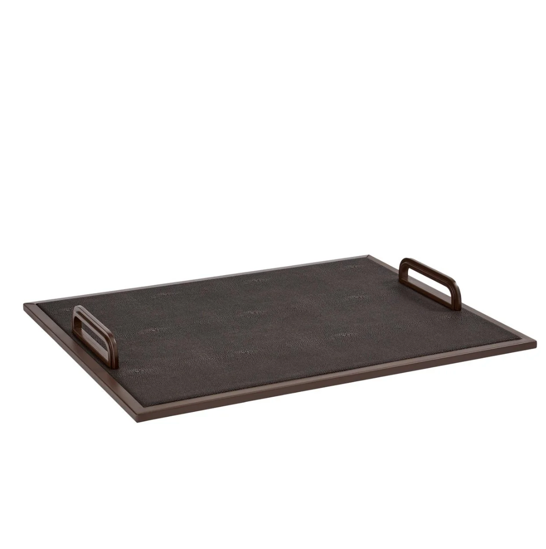 Sophie Paterson Anthracite Faux Shagreen Tray
