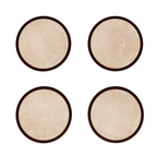 Sophie Paterson Ecru Coasters - Set of 4