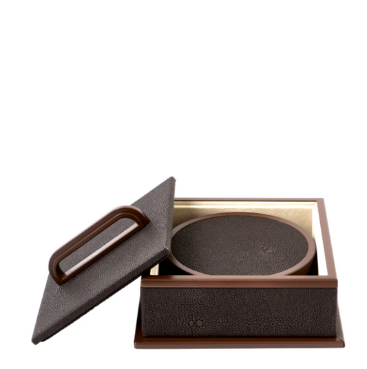 Sophie Paterson Anthracite Coasters - Set of 4