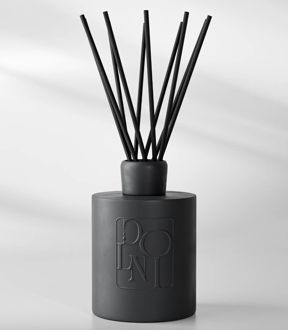 Dolni Extra Large Black Ceramic Rodí Noir Reed Diffuser