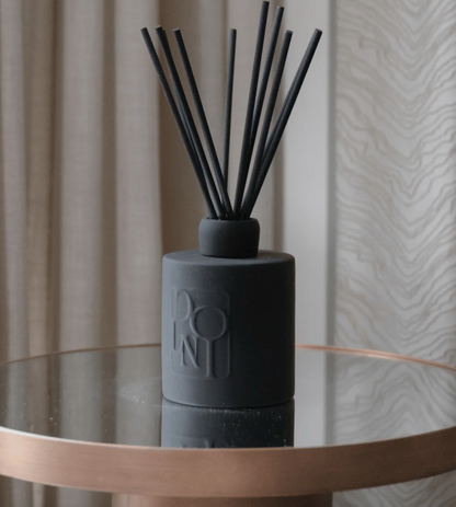 Dolni Large Black Ceramic Rodí Noir 500ml Reed Diffuser