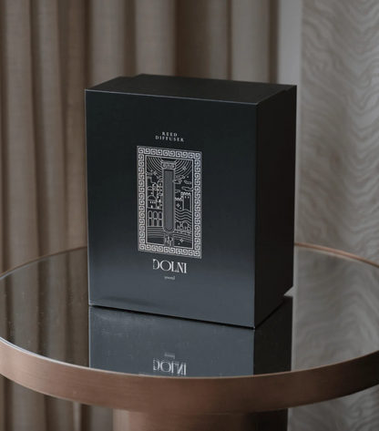 Dolni Large Black Ceramic Rodí Noir 500ml Reed Diffuser