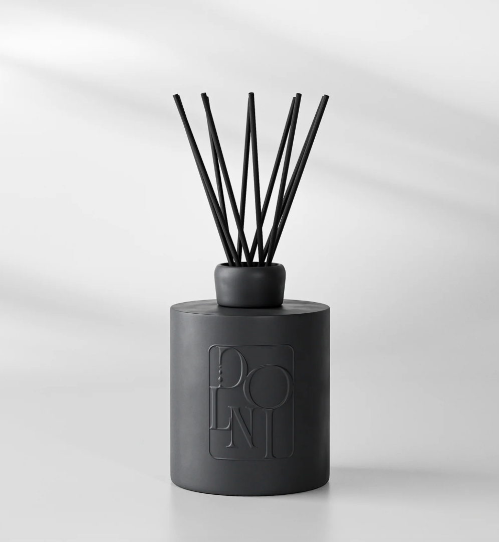 Dolni Large Black Ceramic Rodí Noir 500ml Reed Diffuser