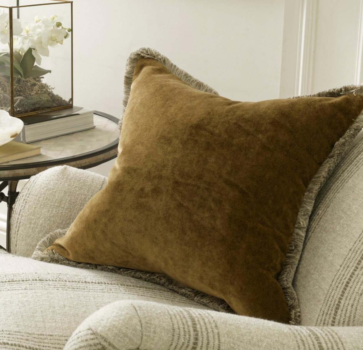 Andrew Martin Venetia Bronze Cushion