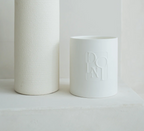 Dolni XL White Ceramic 2200g Amber & Patchouli Candle