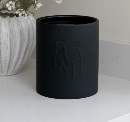 Dolni XL Black Ceramic 2200g Tuberose & Sandalwood Candle