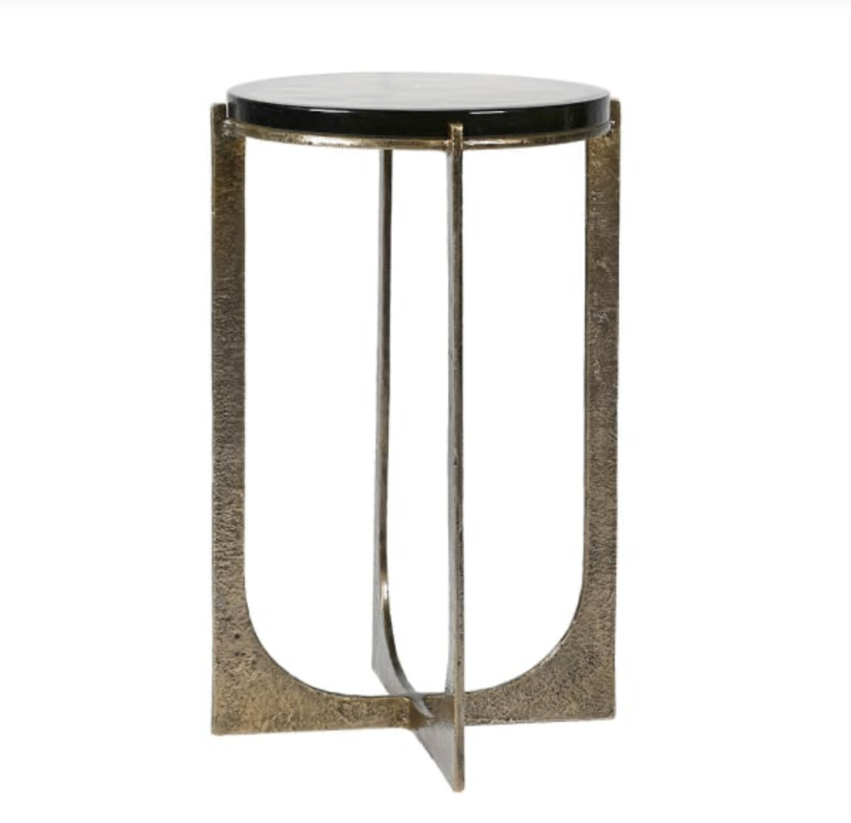 Golden Cross Side Table