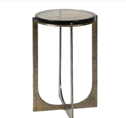 Golden Cross Side Table