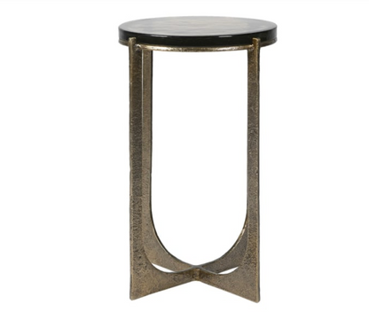 Golden Cross Side Table