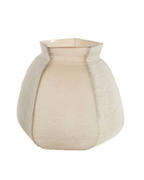 Veliko Light Brown Glass Vase - Small
