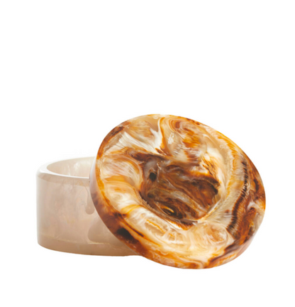 Kelimutu Deco Box with Lid 15x9.5 cm