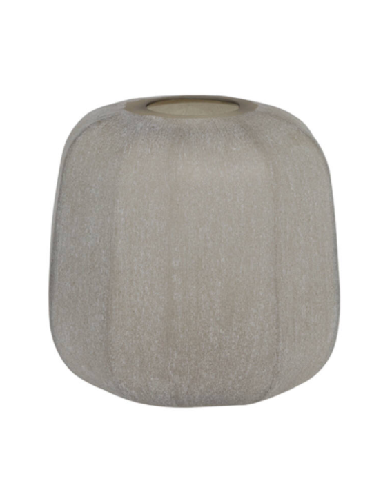 Pacengo Glass Light Brown Vase