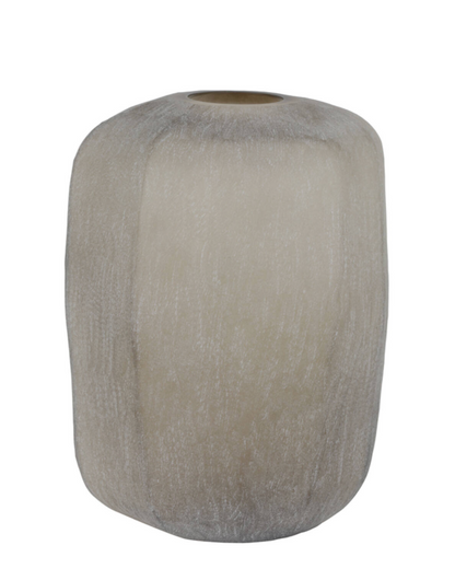 Pacengo Vase  33x42 cm  Glass Light Brown Vase
