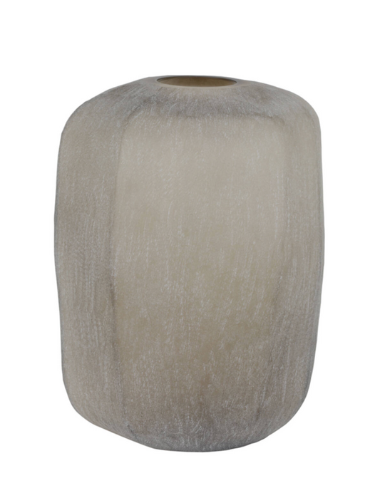 Pacengo Vase  33x42 cm  Glass Light Brown Vase