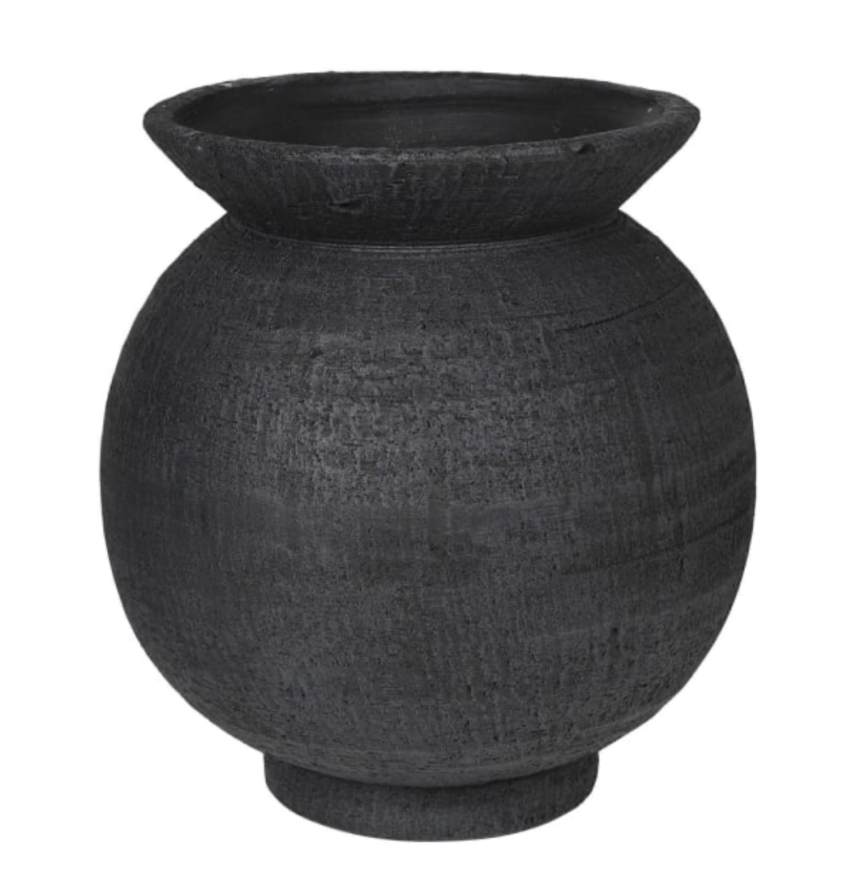 Jet Terracotta Vase