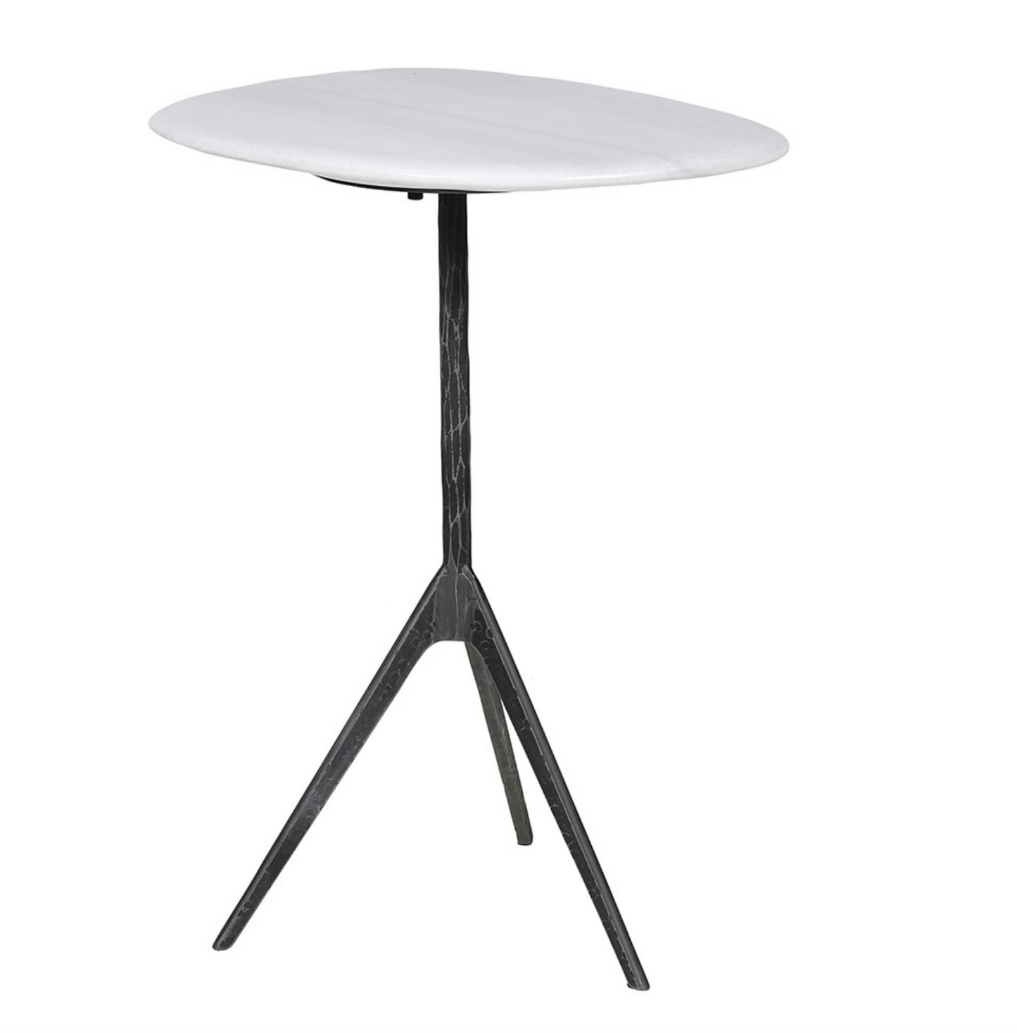 Marble Forged End Table