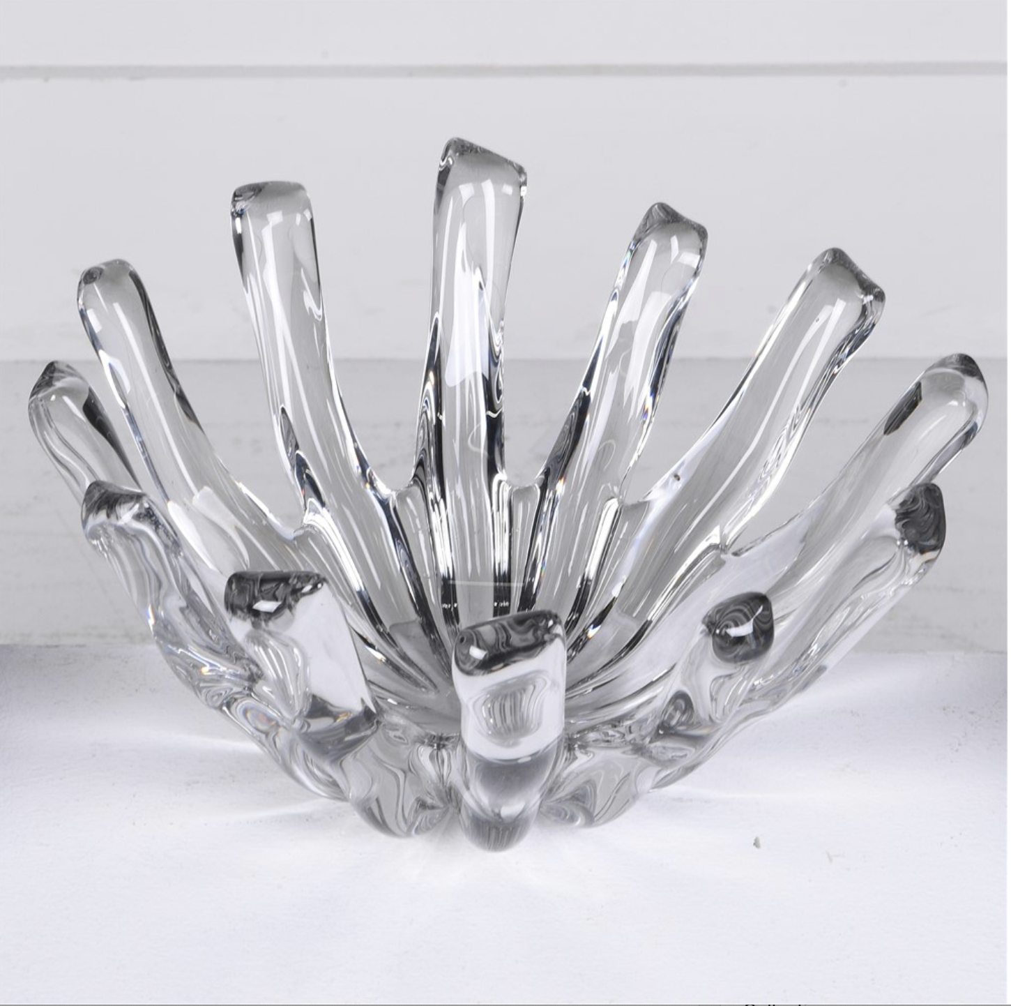 Diagonal Shard Sculpture Bowl