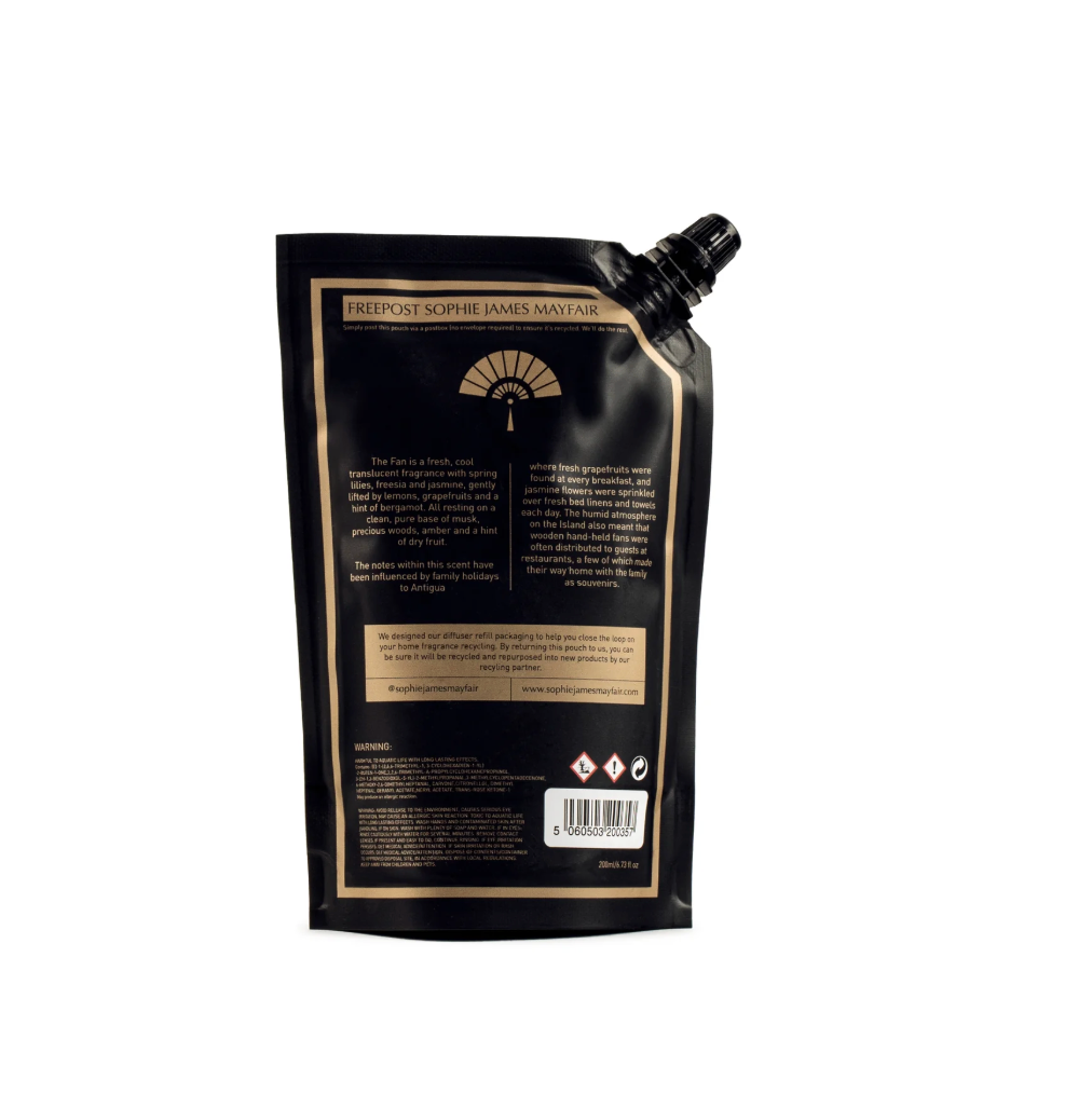 Premium Reed Diffuser Refill - The Fan