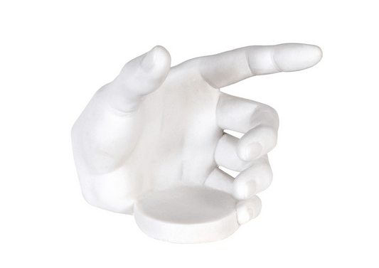 Hand Bottle Holder - White