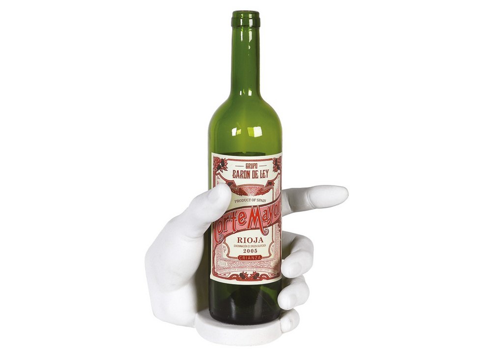 Hand Bottle Holder - White