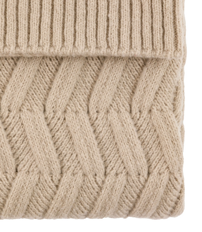 Herringbone Woven Knit Throw