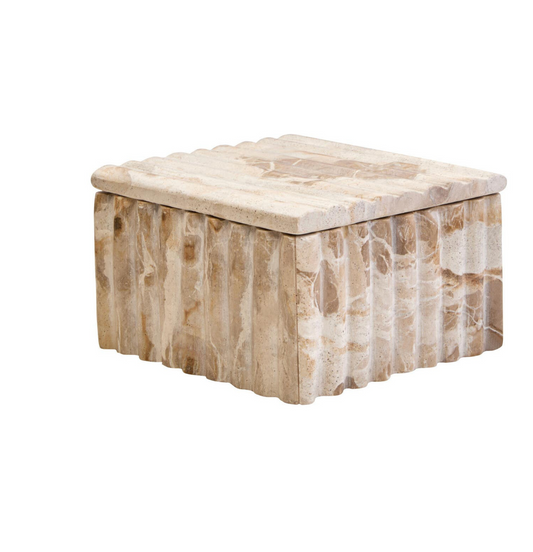 Square Chocolate Marble Box