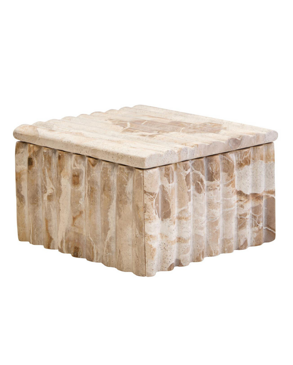 Square Chocolate Marble Box