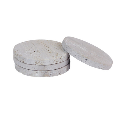 Travertine Coaster - Set of 4