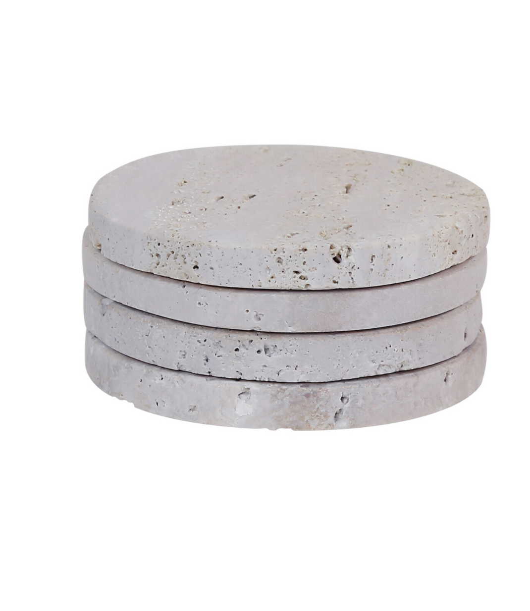 Travertine Coaster - Set of 4