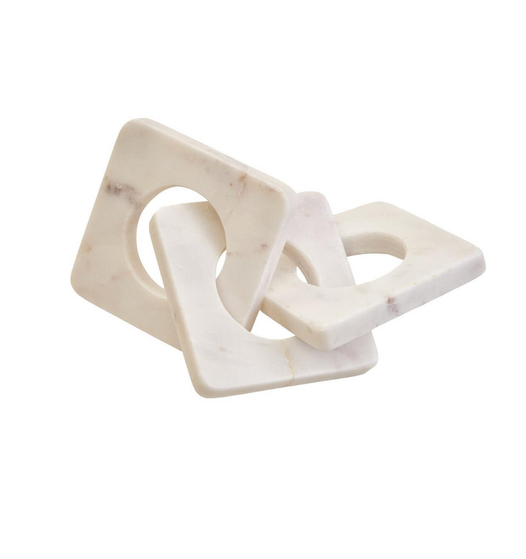 White Marble Links