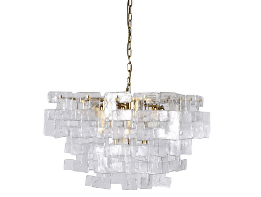Glass Link Chandelier