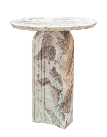 Anaiah Marble Side Table