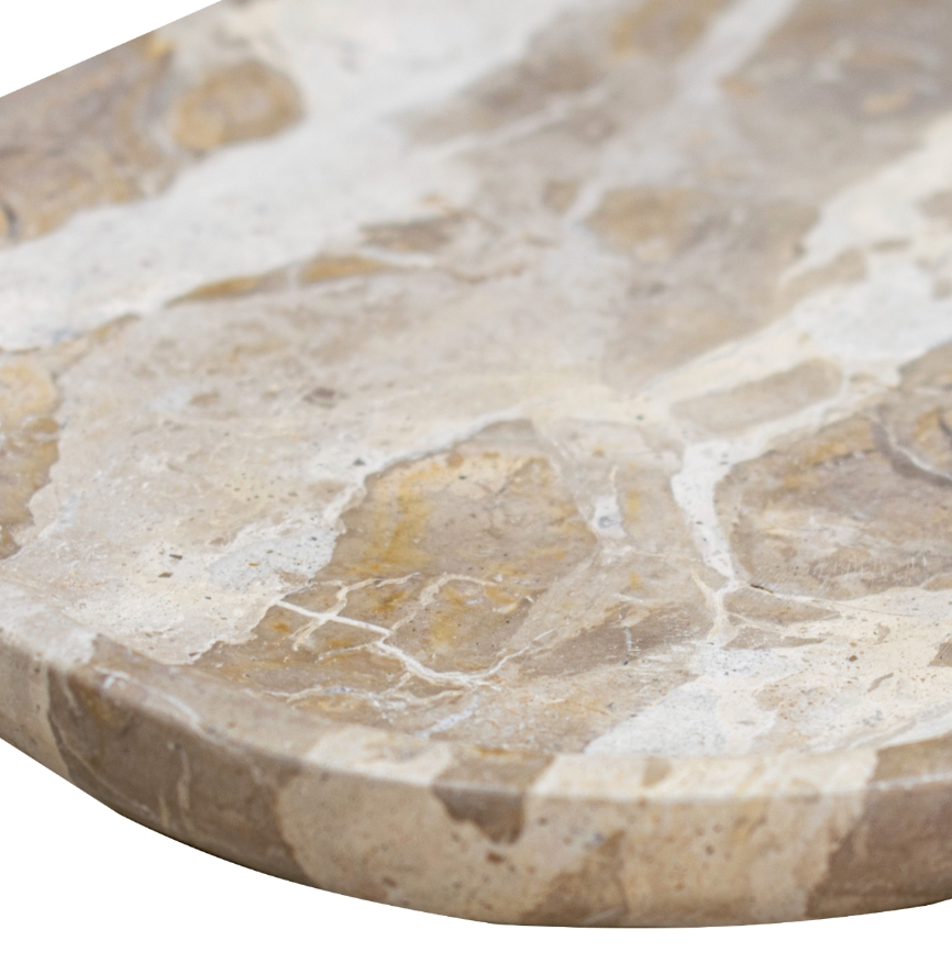 Kiara Oval Marble Plate