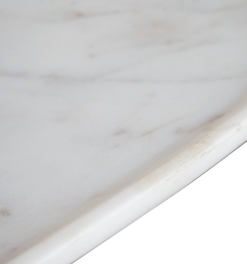 Kiara Oval Plate - White