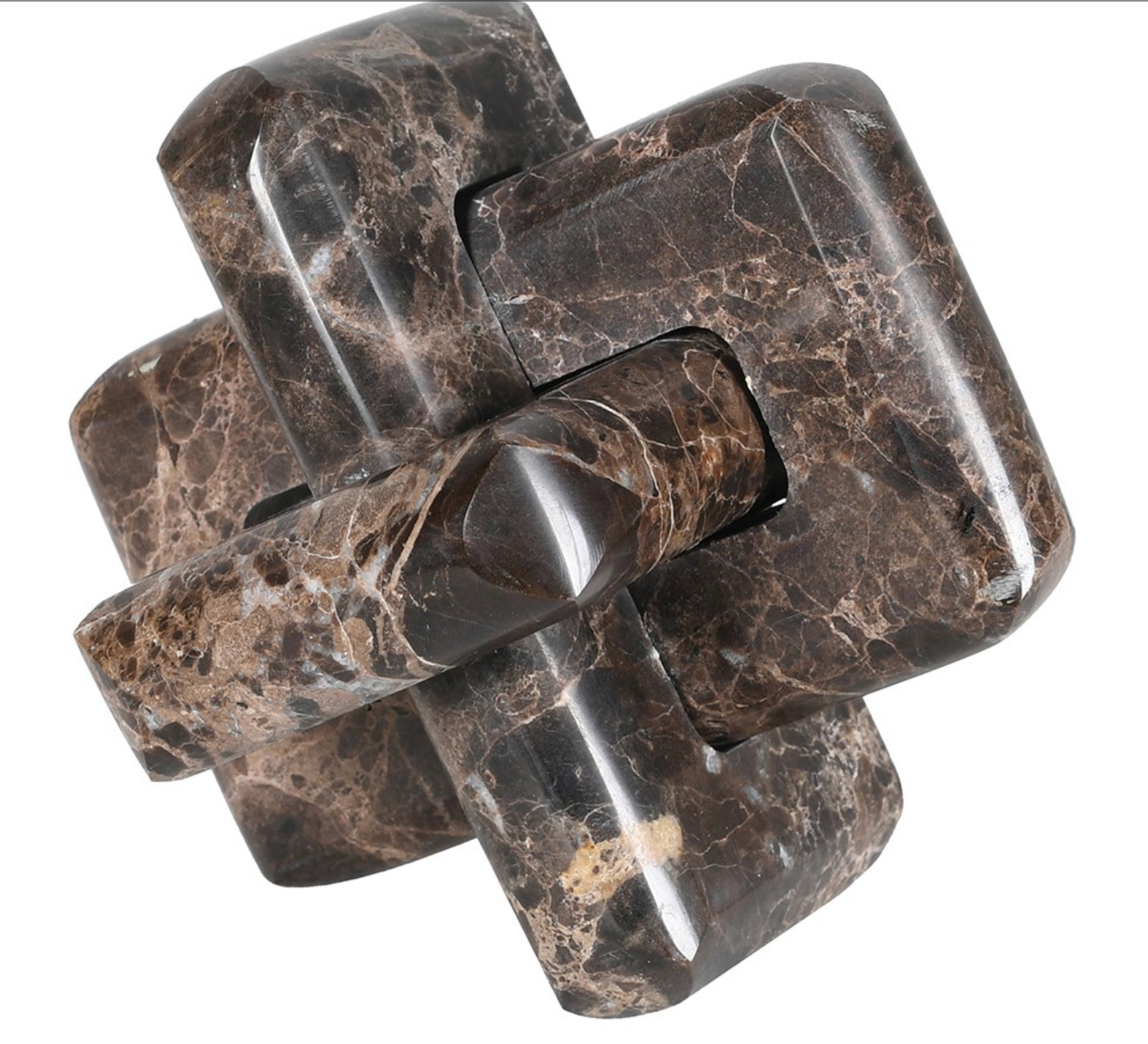 Coffee Marble Deco Paperweight