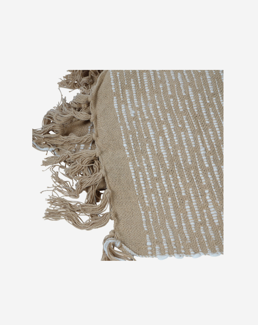 Jette Throw - Natural 125x150cm