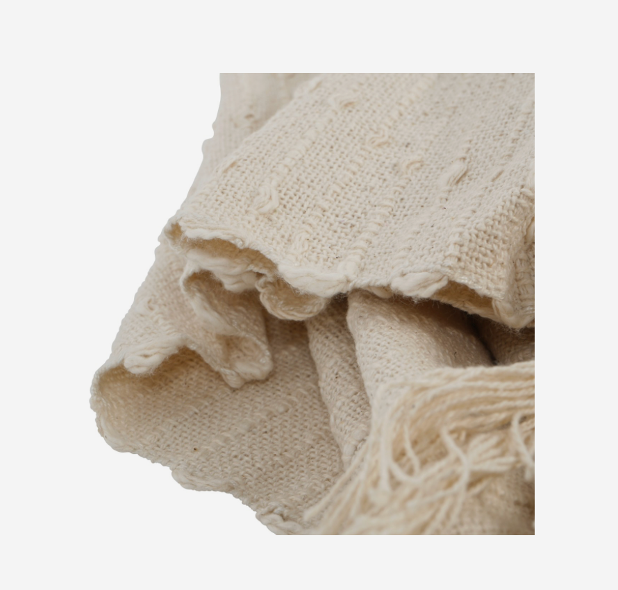 Jette Throw - Cream 125x150cm
