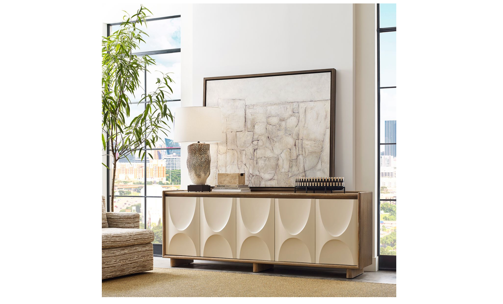 Uttermost City Line Framed Canvas