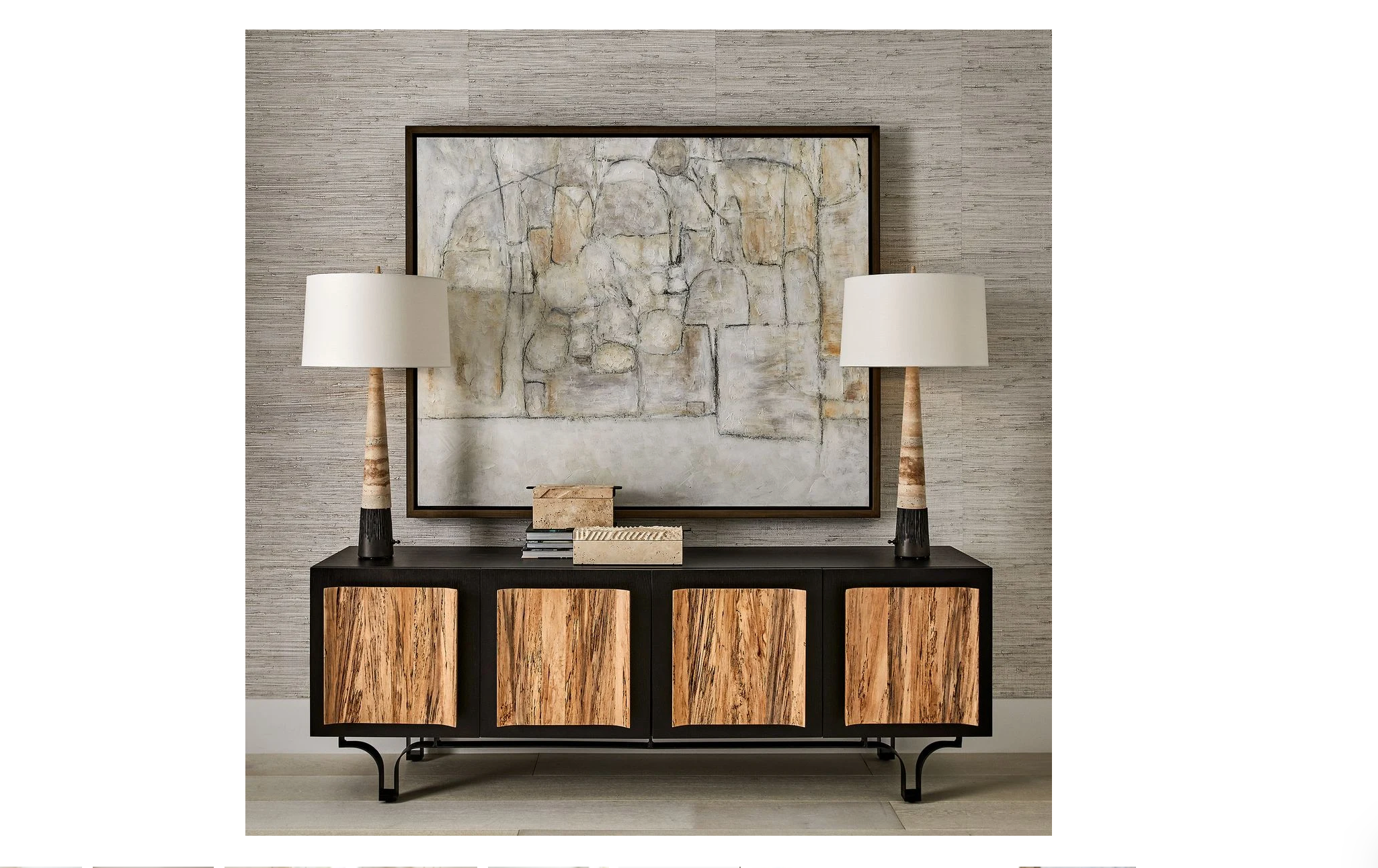 Uttermost City Line Framed Canvas