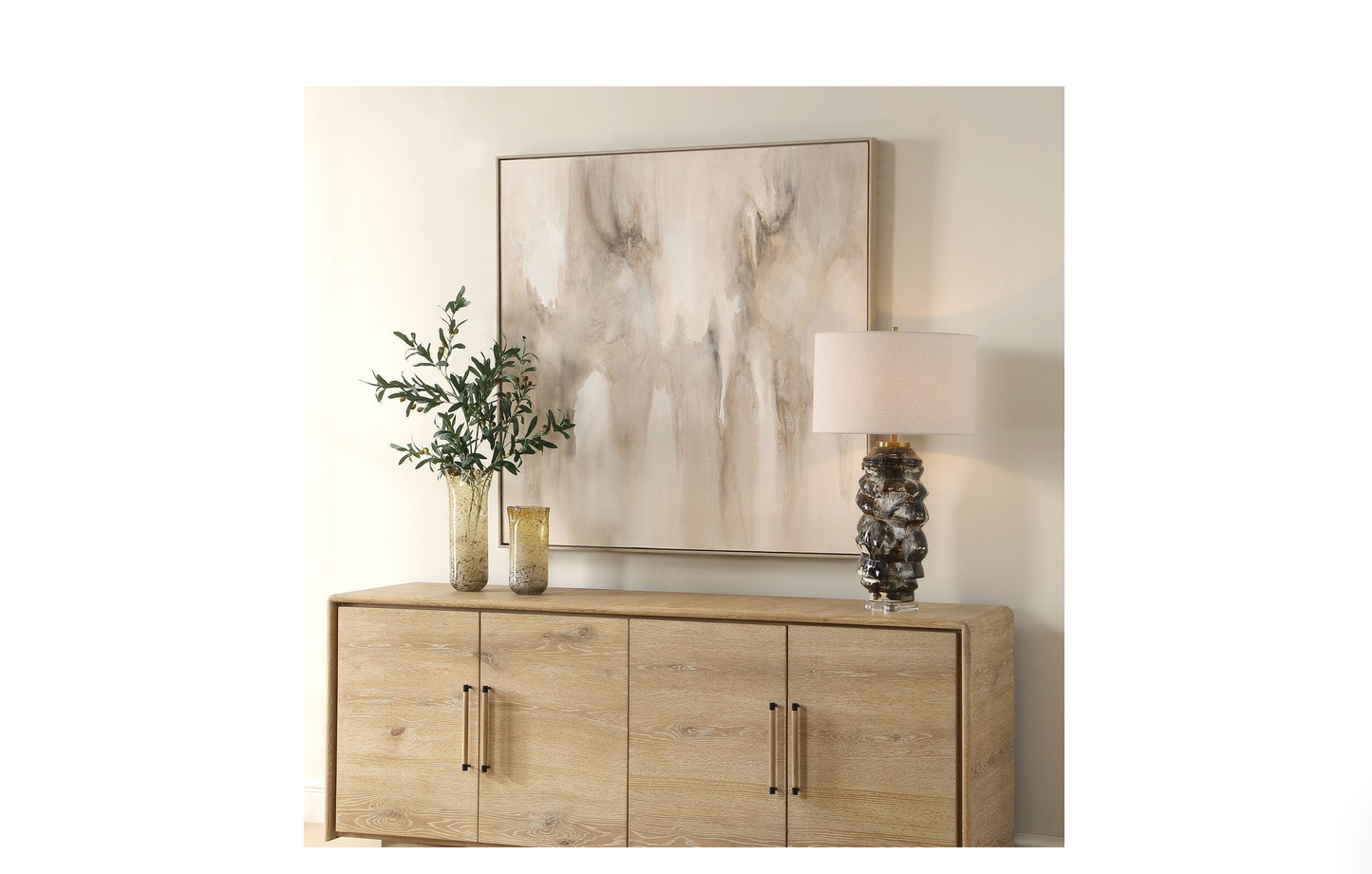Uttermost Embark Hand Painted Abstract Canvas