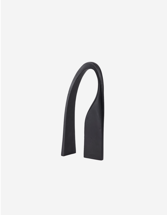 Arch Black Aluminium Sculpture 30cm