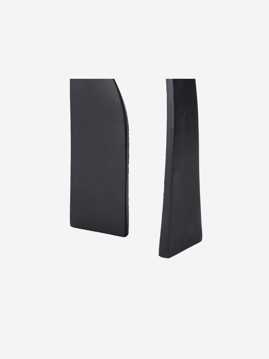 Arch Black Aluminium Sculpture 30cm