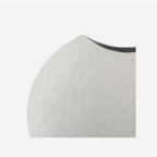 Samui White Stonewash Moon Vase