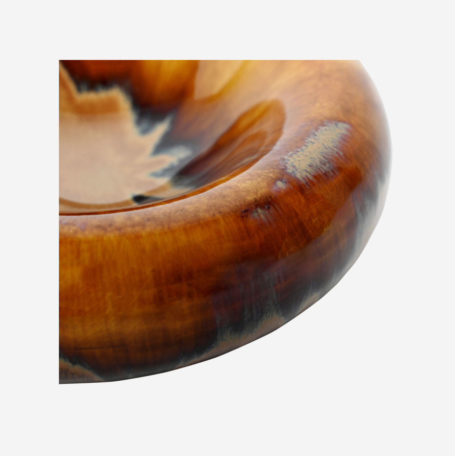 Medway Ochre Reactive Glaze Stoneware Bowl