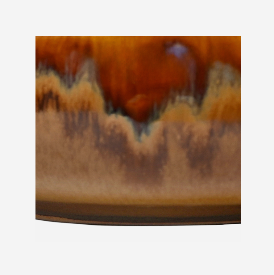 Medway Ochre Reactive Glaze Stoneware Bowl