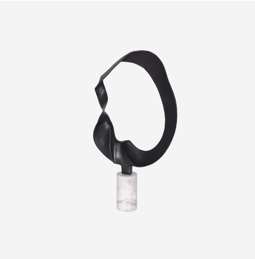 Kentford Sculpture on Marble Base - Large