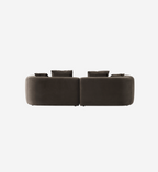 Wicklow Sofa - Brown Velvet